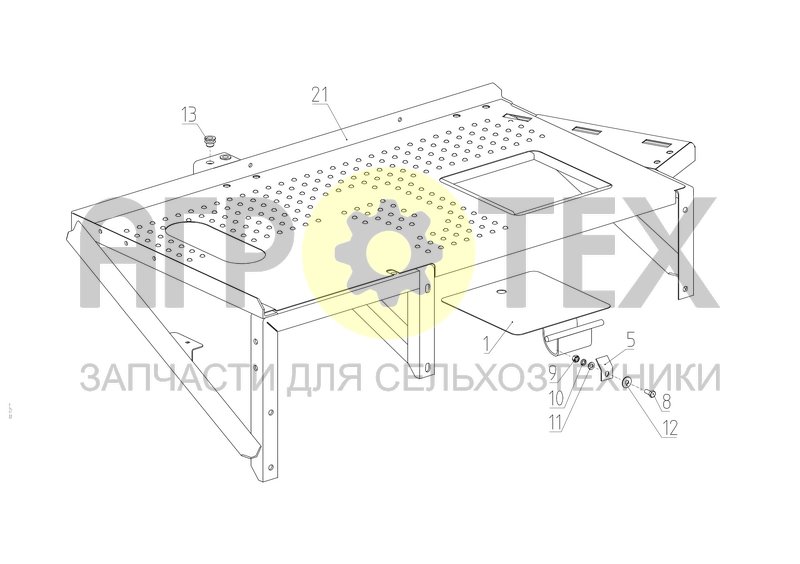 Чертеж Площадка (145.30.03.100A-01)